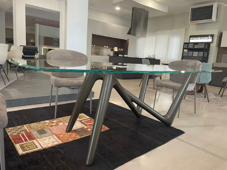 Tavolo in vetro sagomato Tavolo esse Compar a prezzo scontato