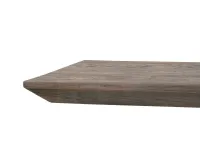 Tavolo Tavolo finitura grigio cenere base in vetro  Mottes selection in legno Fisso