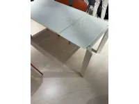 Tavolo in vetro rettangolare Tavolo frame Stones a prezzo ribassato
