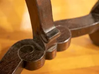 Tavolo Tavolo fratino legno antico massello noce + n. 4 sedie  Artigianale a prezzo ribassato
