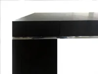 TAVOLO ZanottaTavolo fratino zanotta wenge' 180x90 SCONTATO a PREZZI OUTLET 