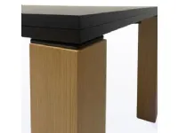Tavolo in legno rettangolare Tavolo giravolta in legno zanotta Zanotta in offerta outlet