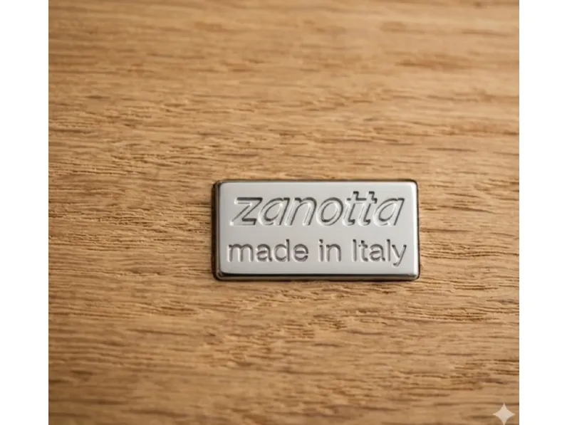 Tavolo in legno rettangolare Tavolo giravolta  rovere Zanotta in offerta outlet