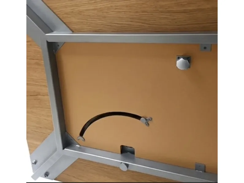Tavolo in legno rettangolare Tavolo giravolta  rovere Zanotta in offerta outlet
