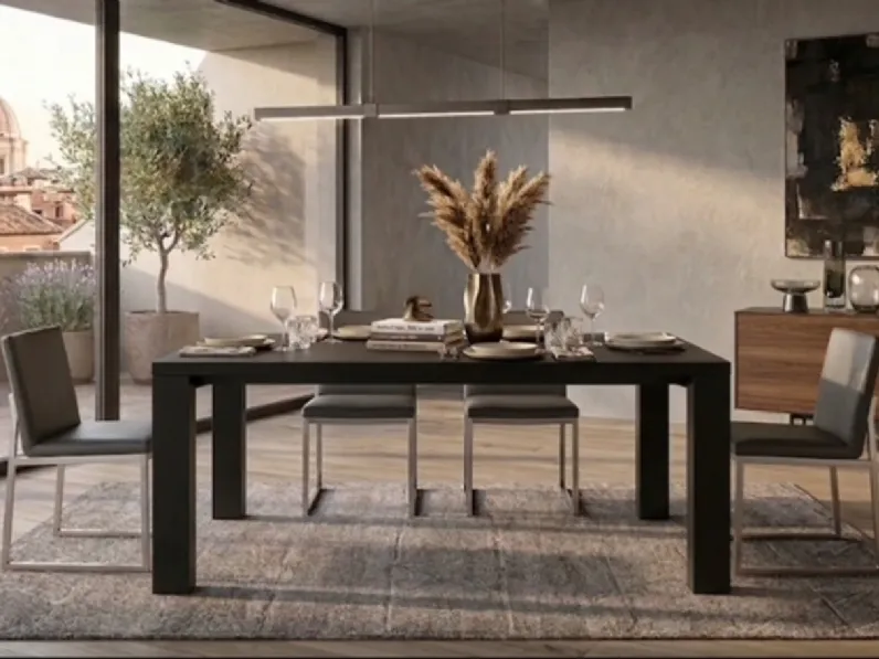 Tavolo rettangolare Tavolo giravolta wenge' zanotta Zanotta scontato del 70%