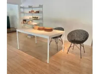 Tavolo rettangolare in vetro Tavolo icaro di Desalto in Offerta Outlet