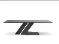Tavolo Tavolo in legno grigio tl200 bonaldo Bonaldo in legno Fisso scontato 57%