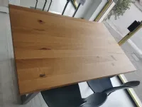 Tavolo rettangolare in legno Tavolo in legno massiccio di Zanotto in Offerta Outlet