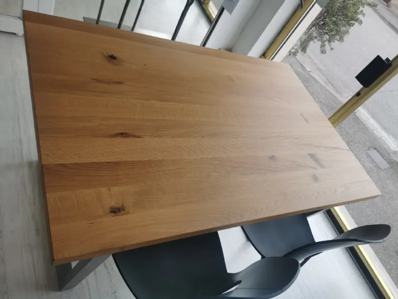 Tavolo rettangolare in legno Tavolo in legno massiccio di Zanotto in Offerta Outlet