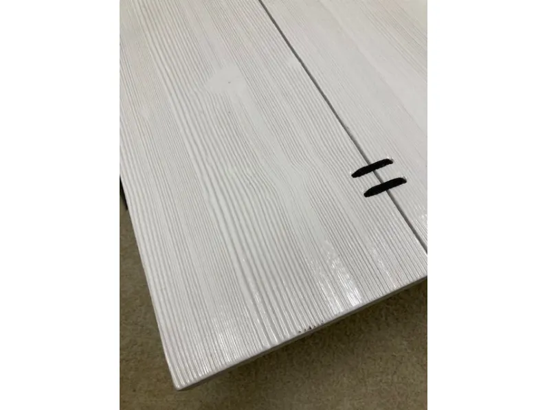 Tavolo in legno rettangolare Tavolo Lando in offerta outlet