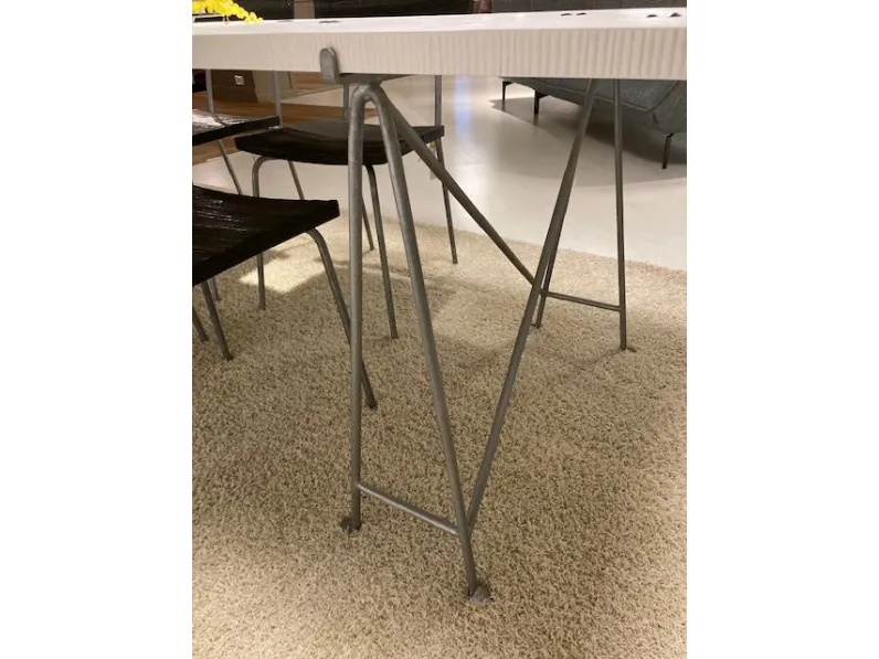 Tavolo in legno rettangolare Tavolo Lando in offerta outlet
