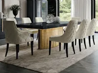 Tavolo Md work Tavolo luxury oro o argento  PREZZI OUTLET -37%