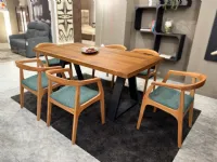 Tavolo in legno rettangolare Tavolo mekano Alta corte in offerta outlet