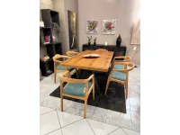 Tavolo in legno rettangolare Tavolo mekano Alta corte in offerta outlet