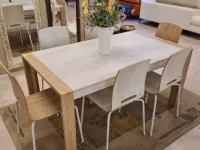 Tavolo Tavolo milano  + sedie folra Point house in OFFERTA OUTLET -50%