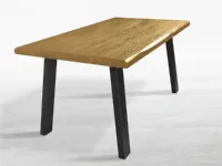 Tavolo rettangolare in legno Tavolo mod tube di Mobilia web in Offerta Outlet