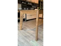 Tavolo in legno rettangolare Tavolo puzzle  Dialma brown in offerta outlet