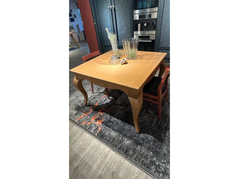 Tavolo Tavolo quadrato  Dialma brown in OFFERTA OUTLET -52%
