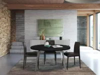 Tavolo Tavolo rotondo gamba in metallo  di Artigianale scontato del 25%