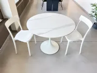 Tavolo Tavolo rotondo roni Bizzotto in OFFERTA OUTLET -30%