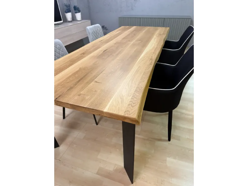 Tavolo rettangolare Tavolo rovere Artigianale scontato del 62%