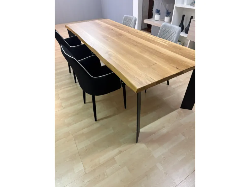 Tavolo rettangolare Tavolo rovere Artigianale scontato del 62%