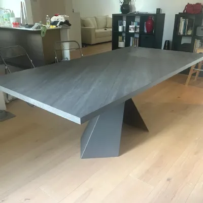 Tavolo Tavolo scavolini metropolis grafite Scavolini in OFFERTA OUTLET -36%