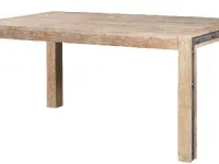Tavolo Tavolo shabby in offerta legno e ferro  Outlet etnico in OFFERTA OUTLET