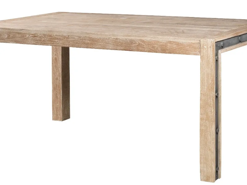 Tavolo Tavolo shabby in offerta legno e ferro  Outlet etnico in OFFERTA OUTLET