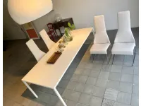 Tavolo in legno e resina rettangolare Tavolo tense mdf italia Mdf in offerta outlet