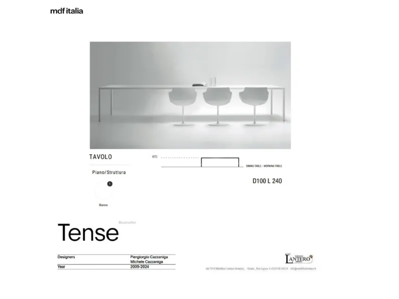 Tavolo tense mdf italia Mdf a prezzo ribassato