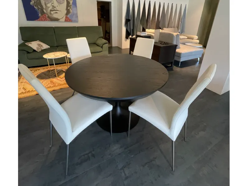 Tavolo in legno rotondo Tavolo tondo Zr in offerta outlet