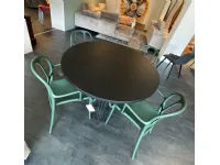 Tavolo Tavolo tondo gambe metallo Zr a prezzo scontato