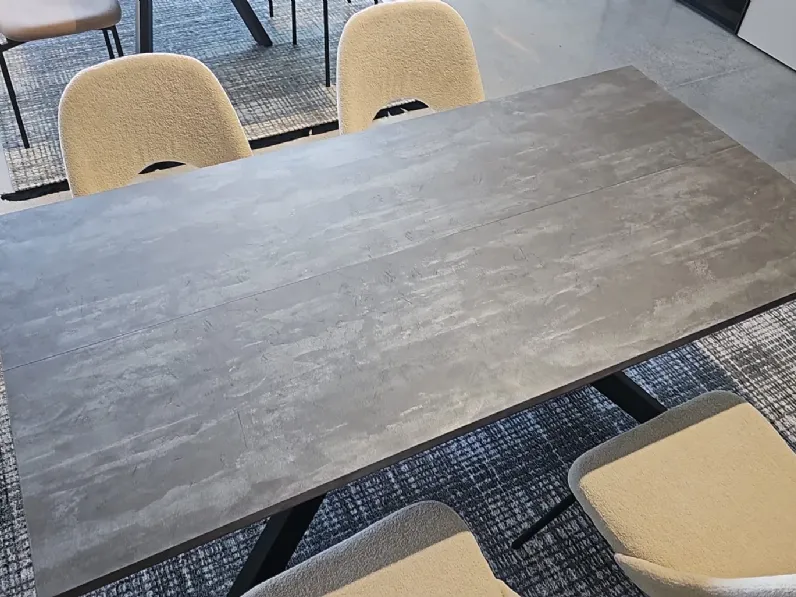 Tavolo trasformabile ampliance Easyline in laminato Rettangolare allungabile scontato 29%