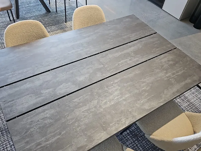 Tavolo trasformabile ampliance Easyline in laminato Rettangolare allungabile scontato 29%