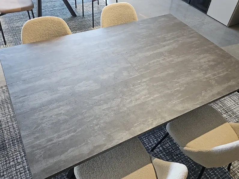 Tavolo trasformabile ampliance Easyline in laminato Rettangolare allungabile scontato 29%