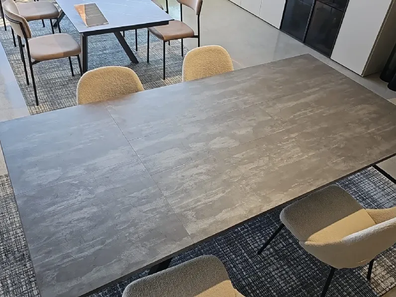 Tavolo trasformabile ampliance Easyline in laminato Rettangolare allungabile scontato 29%