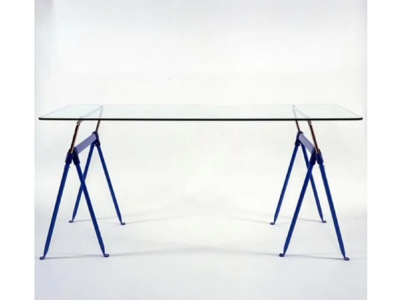 Tavolo Tavolo ypsilon di enzo mari per magis Magis in vetro Fisso scontato 60%