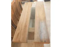 Tavolo fisso Teak massello con vetro Artigianale a soli 690