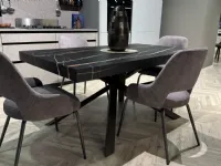 Tavolo in laminato rettangolare Girona Tecno in offerta outlet