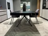 Tavolo in laminato rettangolare Girona Tecno in offerta outlet