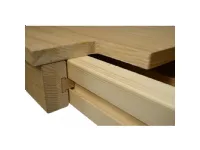 Tavolo Tempor 634: design in legno rettangolare, allungabile, 42% di sconto!