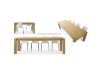 Tavolo rettangolare in legno Tempor 634 * di Collezione esclusiva in Offerta Outlet