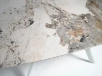 Tavolo in ceramica rettangolare Terence Capodarte a prezzo ribassato