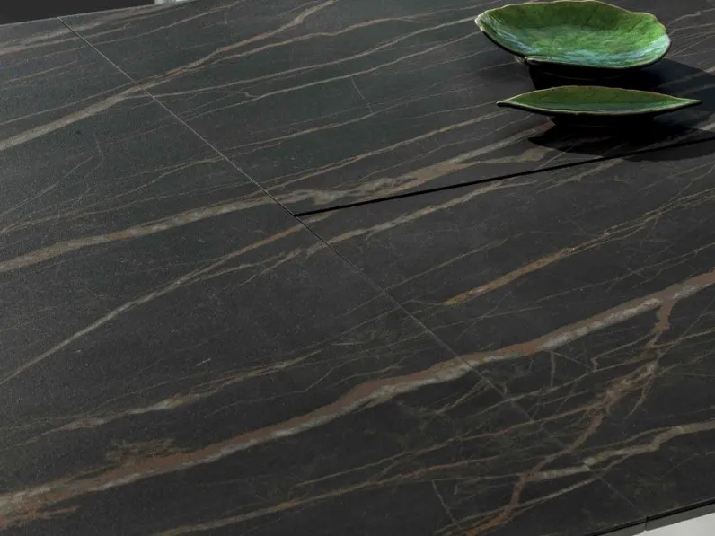 Tavolo rettangolare in ceramica Tokyo di Altacom in Offerta Outlet