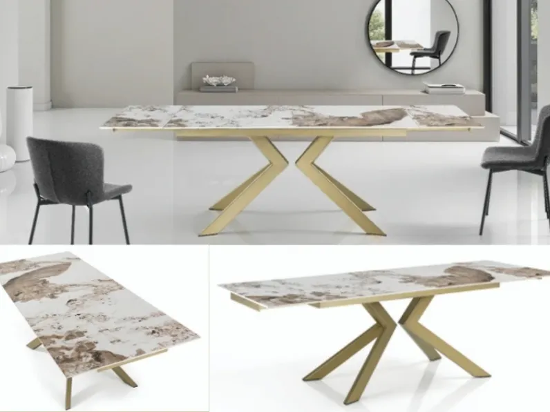 Tavolo Tommy Collezione esclusiva in OFFERTA OUTLET -30%