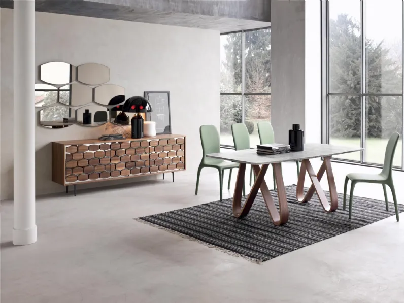 TAVOLO Tonin casa�Butterfly SCONTATO a PREZZI OUTLET  affrettati