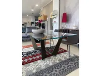 Tavolo Reverse Tonin casa in vetro Fisso scontato 35%