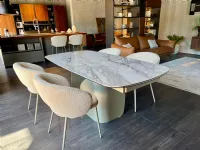 Tavolo sagomato Twins di Calligaris a prezzo riservato 