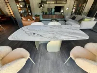 Tavolo sagomato Twins di Calligaris a prezzo riservato 
